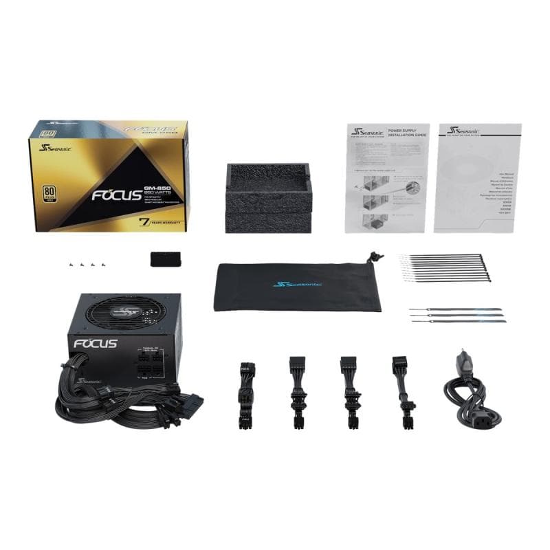 SEASONIC PSU G12 GM-850 80+ Gold CM