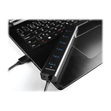 AXAGON HUE-SA7BP Schnittstellen-Hub USB 3.2 Gen 1