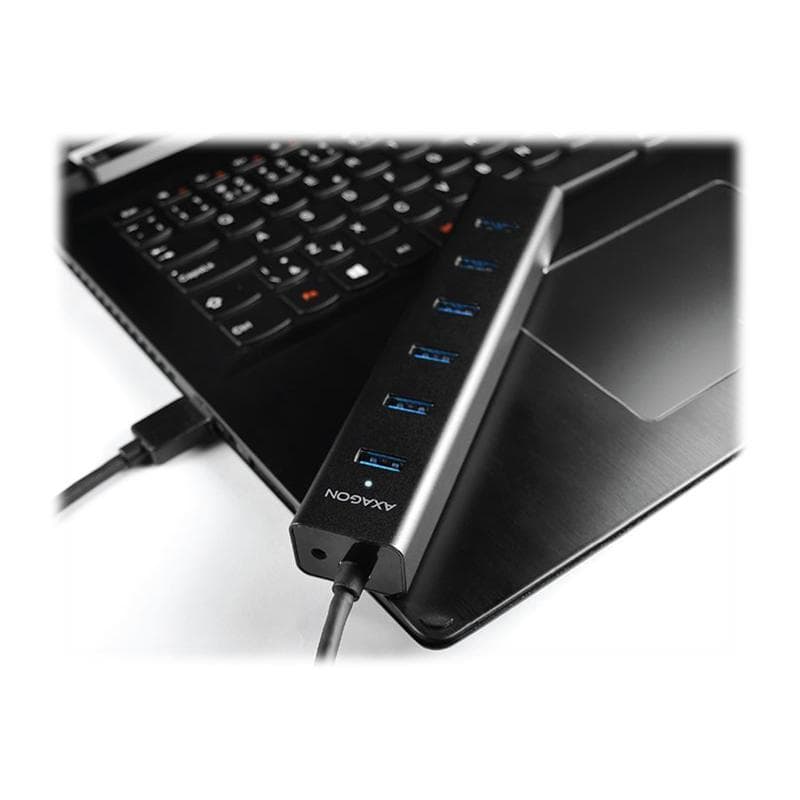 AXAGON HUE-SA7BP Schnittstellen-Hub USB 3.2 Gen 1