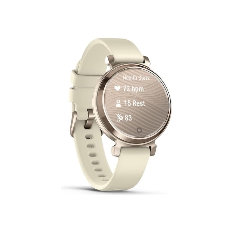 GARMIN Lily 2 Smartwatch kokosnuss/cremegold