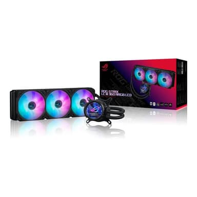 ASUS All-in-One-Flüssigkeitskühler ROG STRIX LC III 360 ARGB - 12 cm - Schwarz
