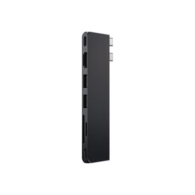 SATECHI ST-HUCPHSD, Docking, USB 3.2 Gen 2 3.1 Gen 2 Type-C, 100 W, 1.4-2.3, Black