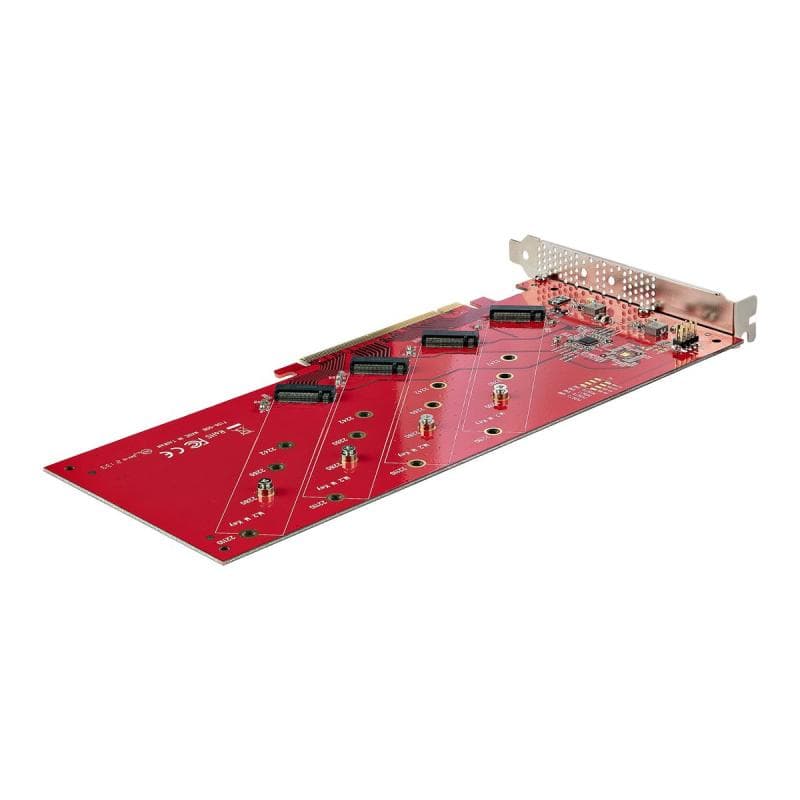 STARTECH.COM Quad M.2 PCIe Adapterkarte