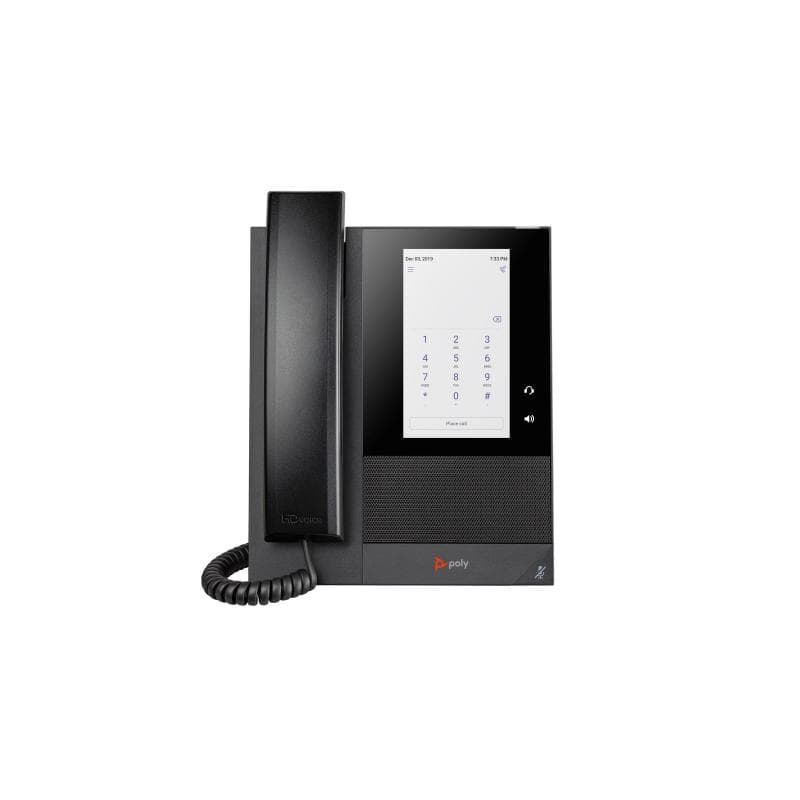 HP Poly CCX 400 - Für Microsoft Teams - VoIP-Telefon mit Rufnummernanzeige/Anklopffunktion