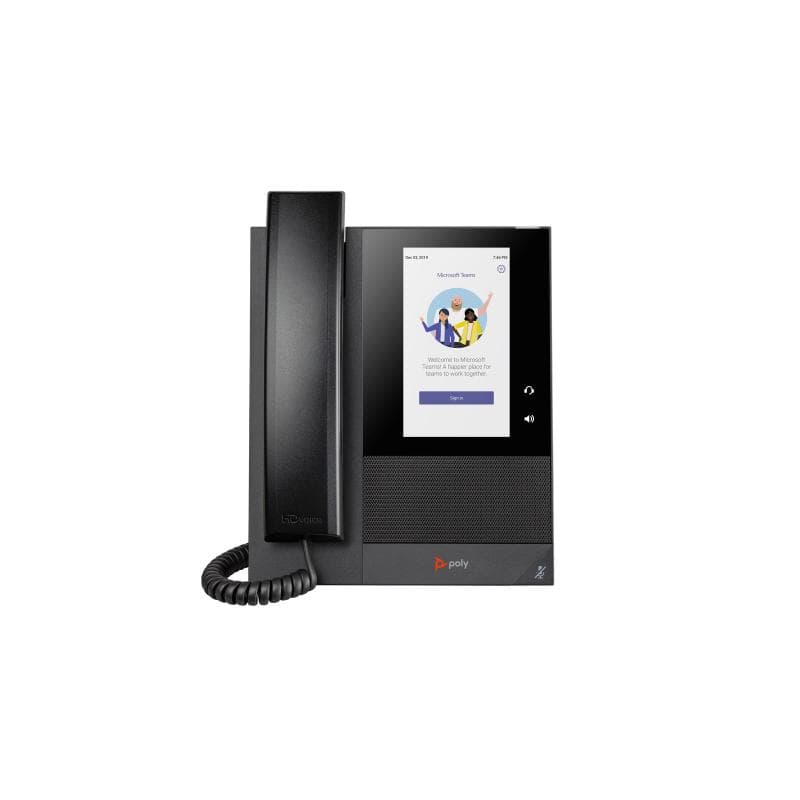 HP Poly CCX 400 - Für Microsoft Teams - VoIP-Telefon mit Rufnummernanzeige/Anklopffunktion