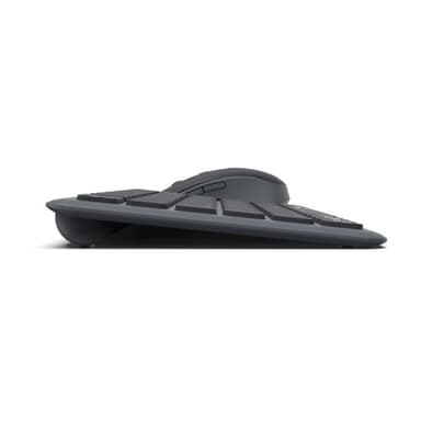 HAMA Multi-Device-Tastatur-Maus-Set WKM-500 kabellos klein SW QWERTZ DE (00173061)