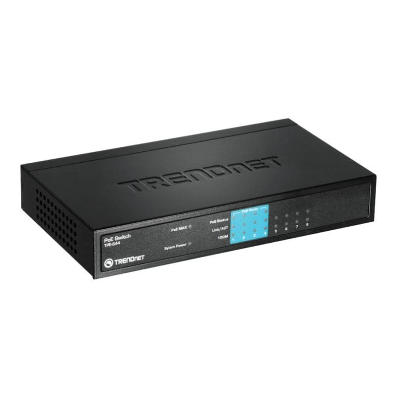 TRENDNET 8 PORT 4X10/100 4 POE