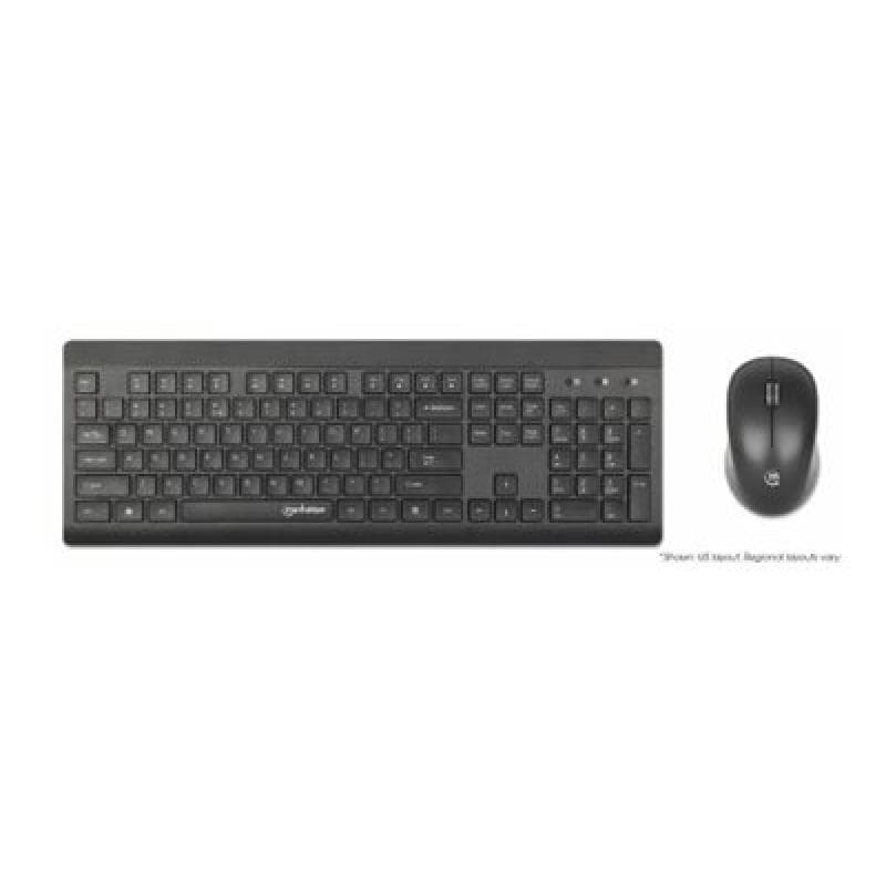 MANHATTAN Funk-Tastatur-Maus-Set MWK7350 schwarz