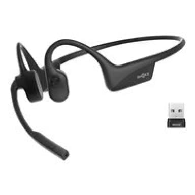SHOKZ OpenComm2 UC (With USB-A) Bluetooth Wireless Bone Conduction Headset
