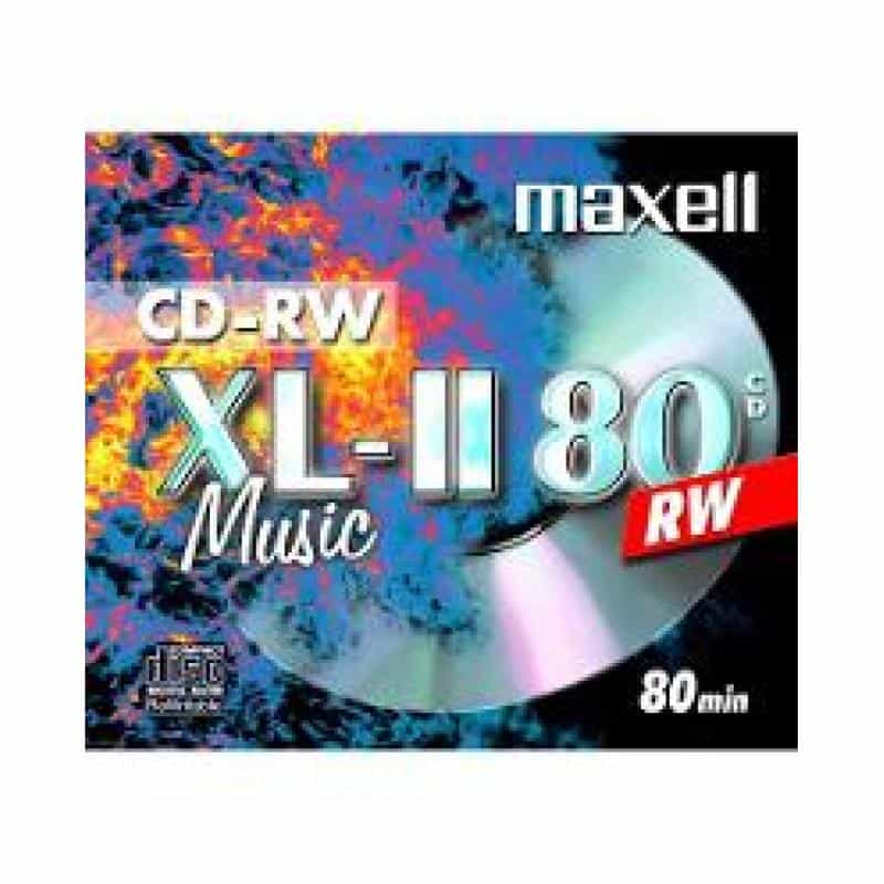 MAXELL CD-RW 80 Maxell Audio, JewelCase, 1 piece MAXELL CD-RW 80 Maxell Audio, JewelCase, 1 piece