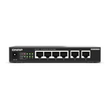 QNAP QSW-2104-2T-R2 2 ports 10GbE RJ45 5 ports 2.5GbE RJ45 unmanaged switch