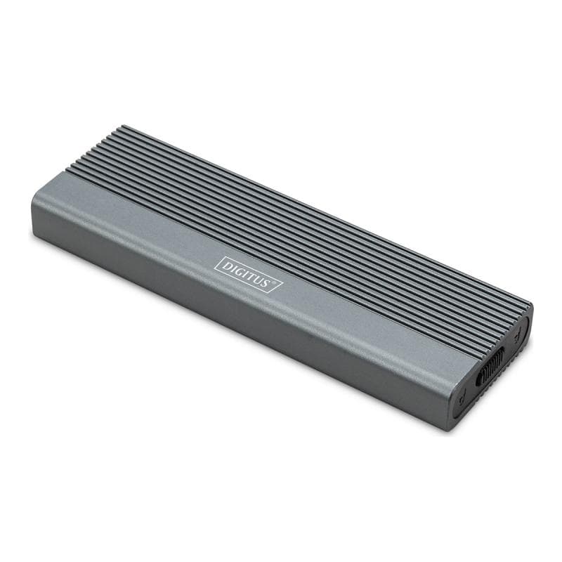 DIGITUS Gehäuse USB 3.1 Gen2 SSD M2 SATAIII Alu