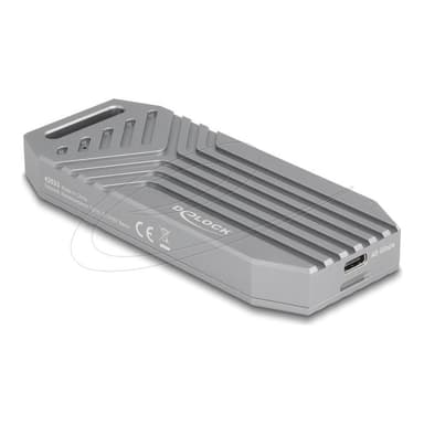 DELOCK M.2 NVMe SSD Gehäuse USB 40 Gbps - werkzeugfrei