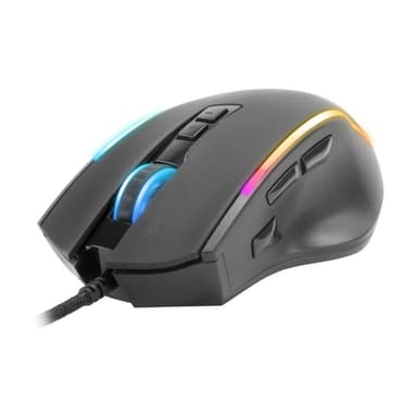 SPEED-LINK Gaming Maus DECUS, 12800 DPI, USB, gummiert, sw retail