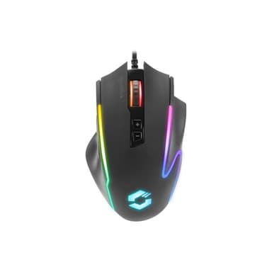 SPEED-LINK Gaming Maus DECUS, 12800 DPI, USB, gummiert, sw retail
