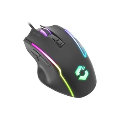 SPEED-LINK Gaming Maus DECUS, 12800 DPI, USB, gummiert, sw retail
