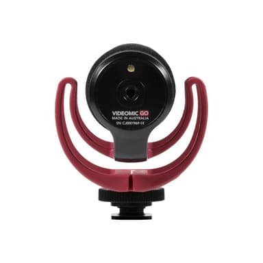 RODE VideoMic GO (schwarz/rot)