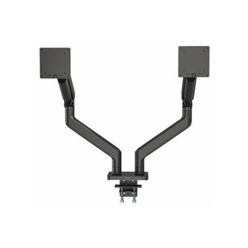 MANHATTAN Tischhalterung mit mech. Feder 2 Monitore 17-45″