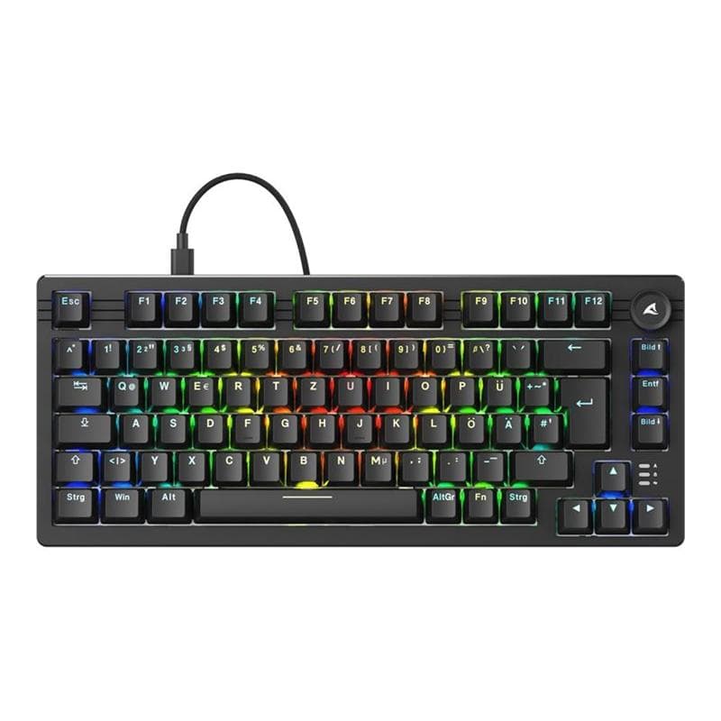 SHARKOON Gaming Tastatur Skiller SGK25 schwarz DE