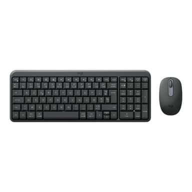 LOGITECH MK250 Wireless Keyboard and Mouse Graphite FR