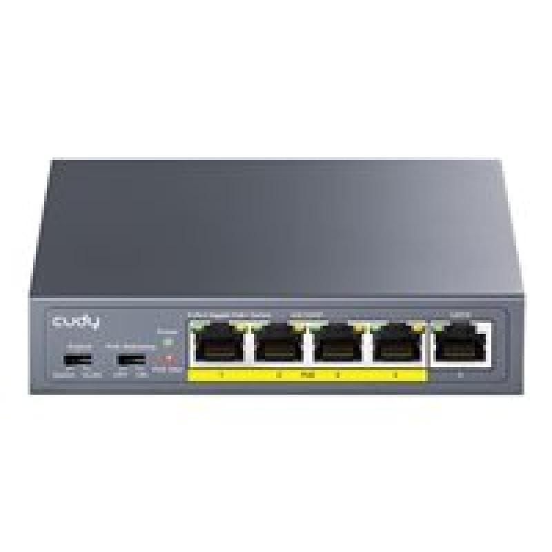 CUDY 5P GS1005P PoE+
