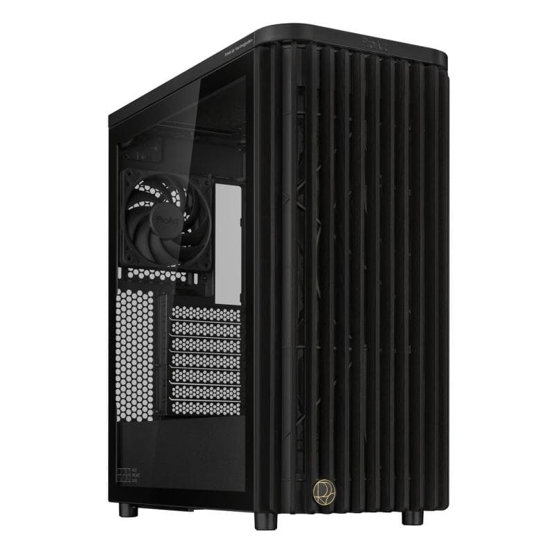 ASUS ProArt PA401 - Wood Edition - mid tower - ATX - Seitenteil mit Fenster (gehärtetes Glas)
