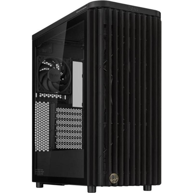 ASUS ProArt PA401 - Wood Edition - mid tower - ATX - Seitenteil mit Fenster (gehärtetes Glas)