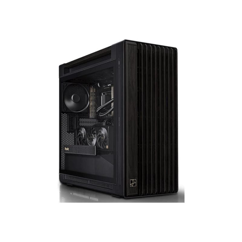 ASUS ProArt PA602 - Wood Edition - mid tower - E-ATX - Seitenteil mit Fenster (gehärtetes Glas)