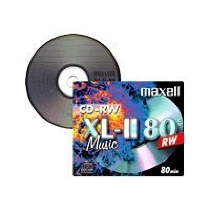 MAXELL XL II 80MU - CD-RW - 700 MB (80 Min) - Jewel Case (Schachtel)