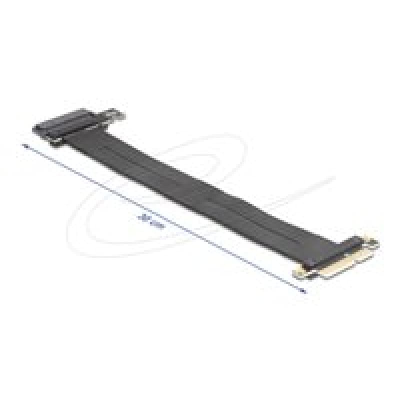 DELOCK 81507, PCIe, U.2, Männlich, Schwarz, 0,3 m, 1 Stück(e)