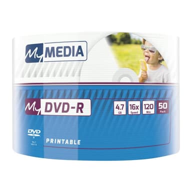 VERBATIM MyMedia My DVD-R, DVD-R, 120 mm, Druckbar, Spindel, 50 Stück(e), 4,7 GB