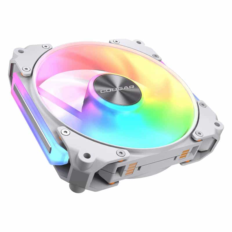 COUGAR GAMING COUGAR Gehäuse Lüfter Apolar 120 ARGB, Reverse Blade, Weiß COUGAR GAMING COUGAR Gehäuse Lüfter Apolar 120 ARGB, Reverse Blade, Weiß