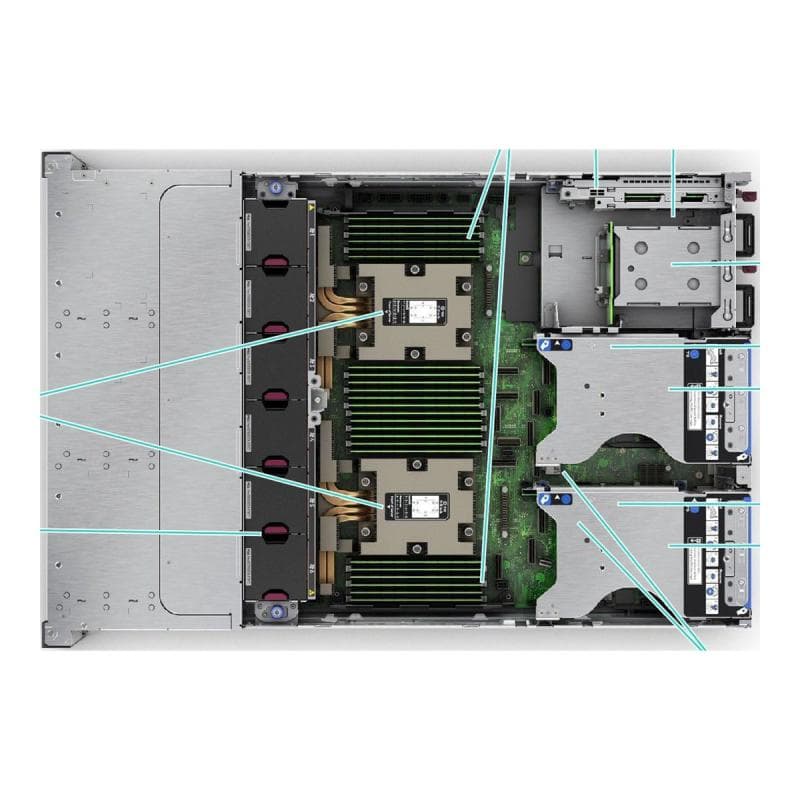 HPE ProLiant DL385 Gen11 EPYC 9115 64GB 960GB oBS
