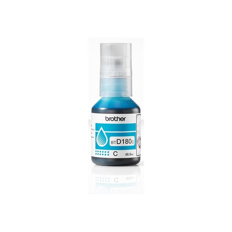BROTHER Cyan ink bottle yield up to 5.000 pages