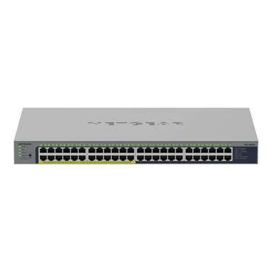 NETGEAR 48PT GIGE UNMANAGED SWITCH W/POE+ GS748PP