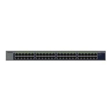 NETGEAR 48PT GIGE UNMANAGED RACKMOUNT SWITCH GS748