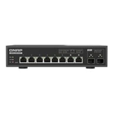 QNAP QSW-L3208-2C6T 6 ports 10Gbps 2 ports