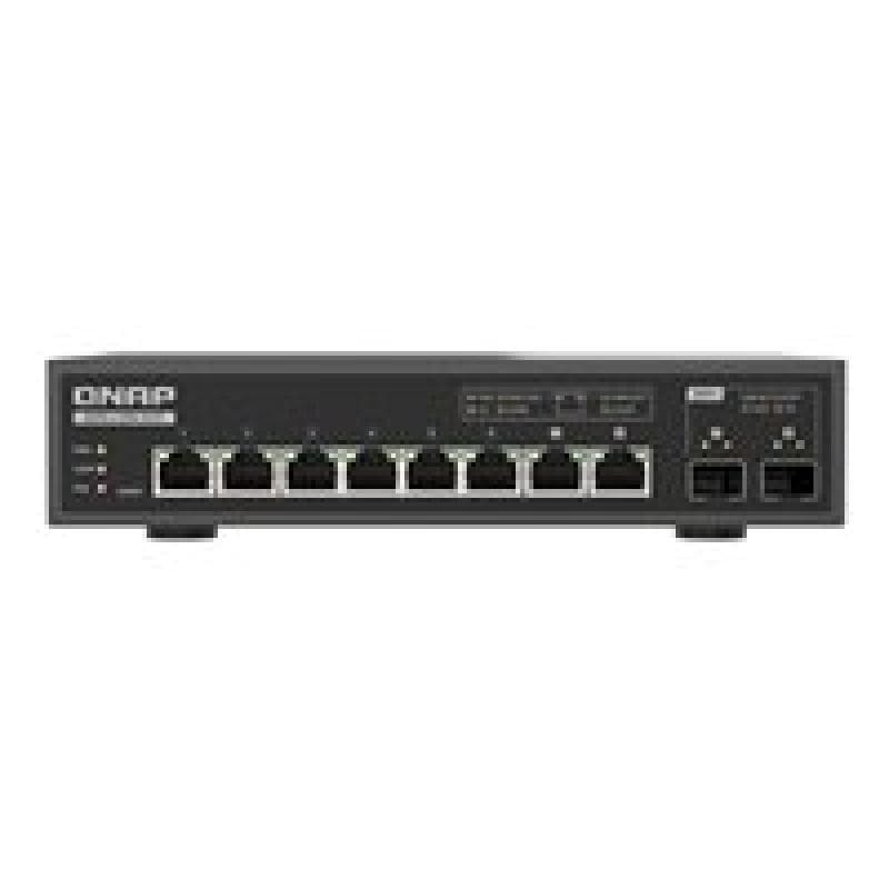 QNAP QSW-L3208-2C6T 6 ports 10Gbps 2 ports