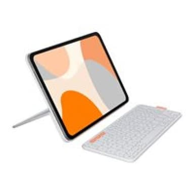 LOGITECH FLIP FOLIO - PALE GREY-CH-BT