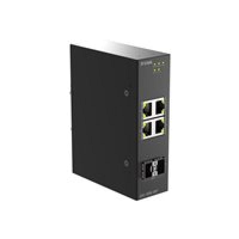 D-LINK DIS-100G-06 6-Port Gigabit Industrial Unmanag. Switch