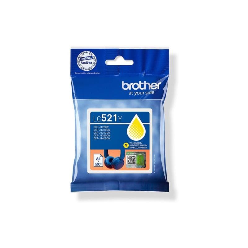 BROTHER Tinte gelb DCPJ1260/1310/