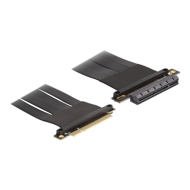 DELOCK Riser Karte PCI x8 St zu x8 Slot mit Kabel 60 cm