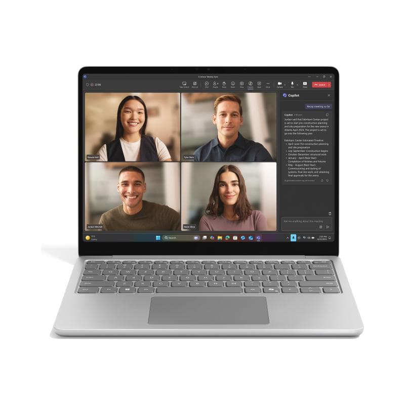 MICROSOFT Surface Laptop 13 33cm (13″) Qualcom Snapdragon X 8-core 16GB 1TB W11P
