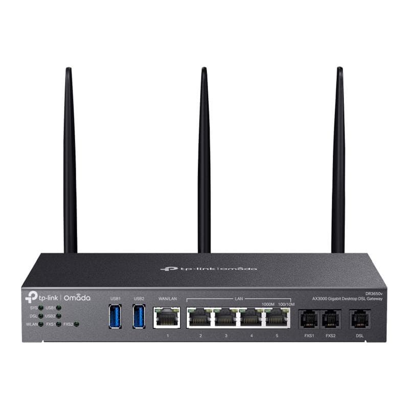 TP-LINK Omada AX3000 Gigabit Desktop DSL Gateway