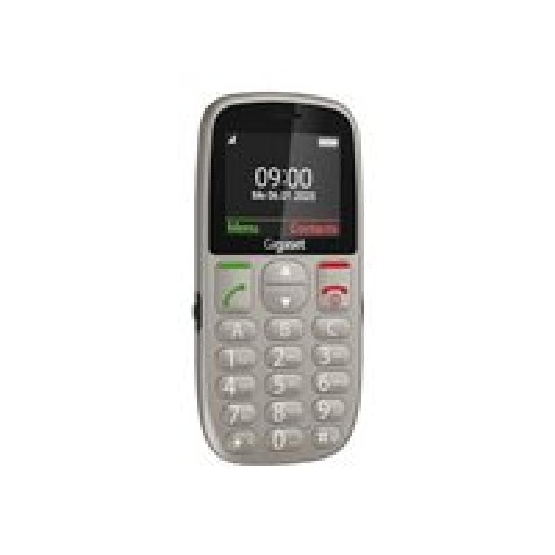 GIGASET GL395 Dual Sim Silver SOS-Button, CAM, SD-card Slot/ GSM 2G/3G/T-Bar/ Usb-C