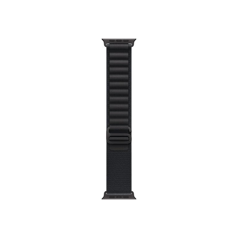 APPLE 49mm Black Alpine Loop - Small - Black Titanium Finish