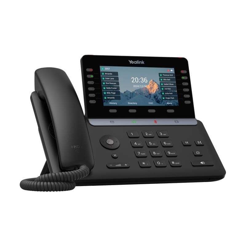 YEALINK SIP-T85W PoE-Fähiges Tischtelefon, ohne Netzteil