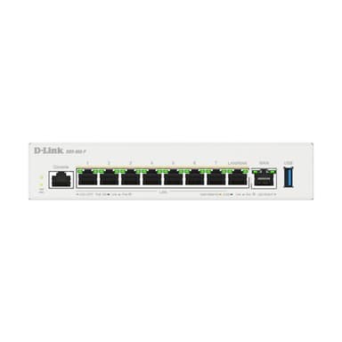 D-LINK Business PoE Router- 1 x 10/100/1000/2500 Mbit/s WAN Port- 7 x 10/100/1000/2500 Mbit/s