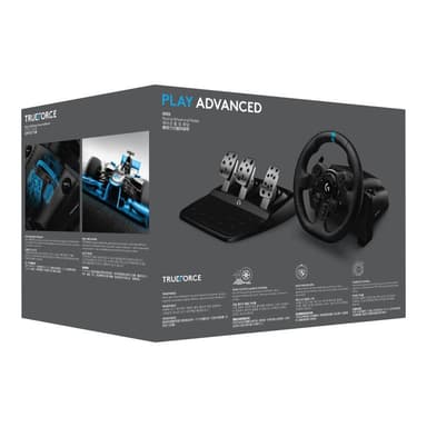 LOGITECH G G923 - Lenkrad-, Pedale- und Schaltknüppel-Set - kabelgebunden - für PC, Sony PlayStation