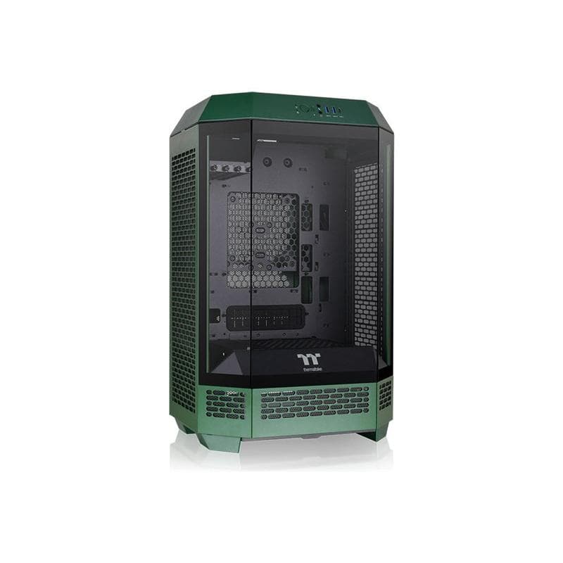 THERMALTAKE The Tower 300 Micro-ATX Gehäuse mit Sichtfenster Racing Green